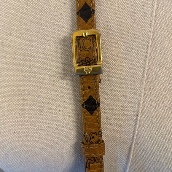 MCM Visetos Crossbody Barrel Bag - Picture 9 of 16